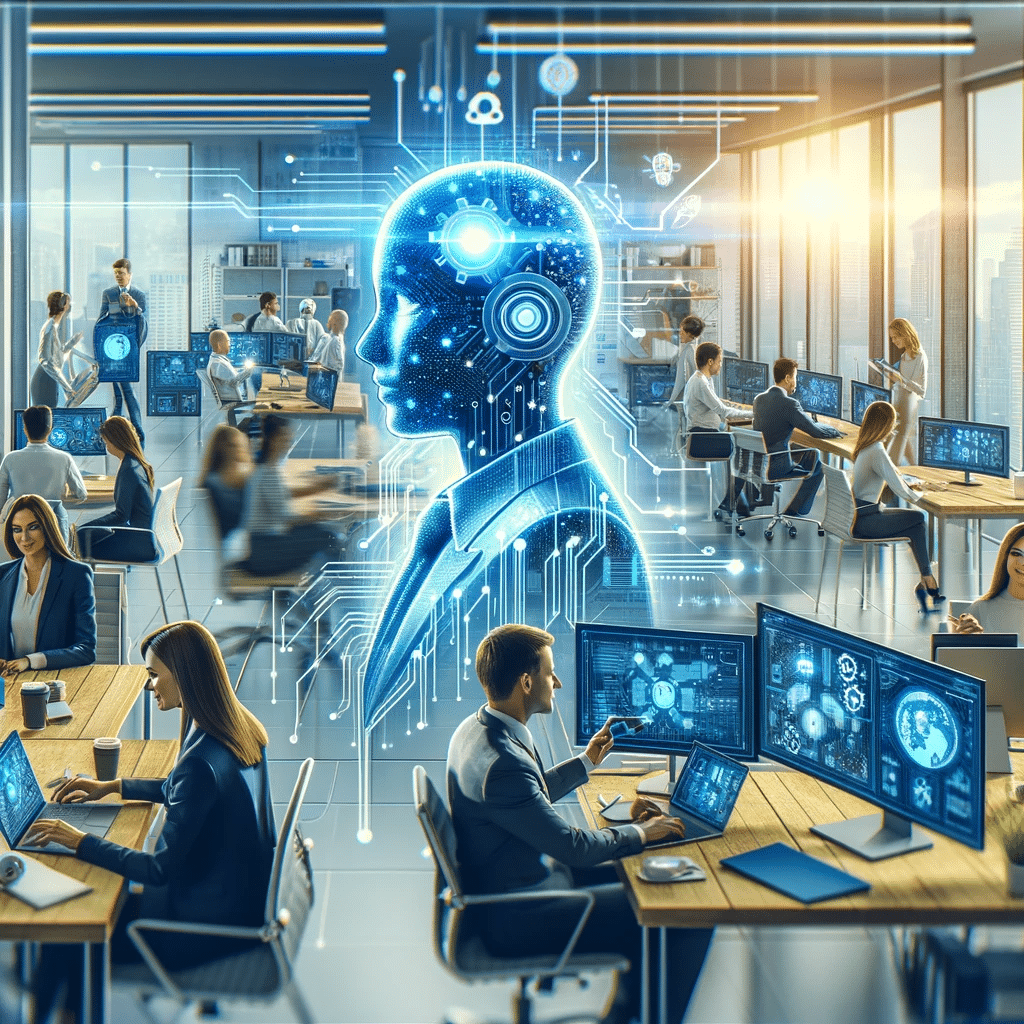 transformation of work through artificial intelligence